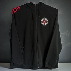 Star Wars Hoodie Men Sz 3XL Official Disney 709 First Order Zip Galaxys Edge EUC